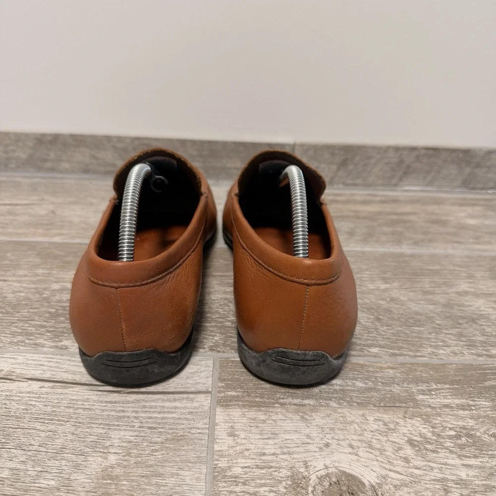 Men's Vintage Polo Ralph Lauren Slip‎ On Loafers In Brown Size 9.5